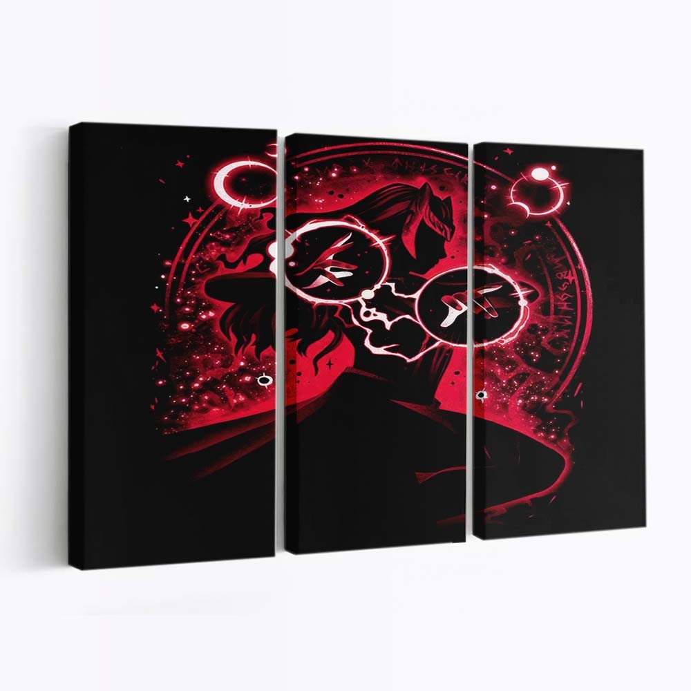 Scharlachrotes Chaos Leinwandbilder - Wanddeko scarlet chaos standard v2