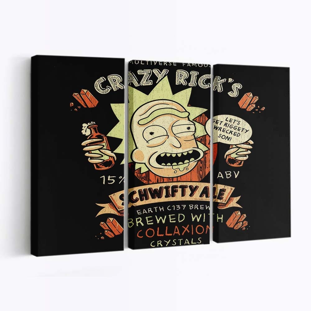 Schwifty Ale Leinwandbilder - Wanddeko schwifty ale standard v2