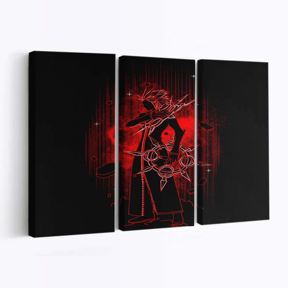 Schatten der Flammen Leinwandbilder - Wanddeko shadow of the flames standard v2