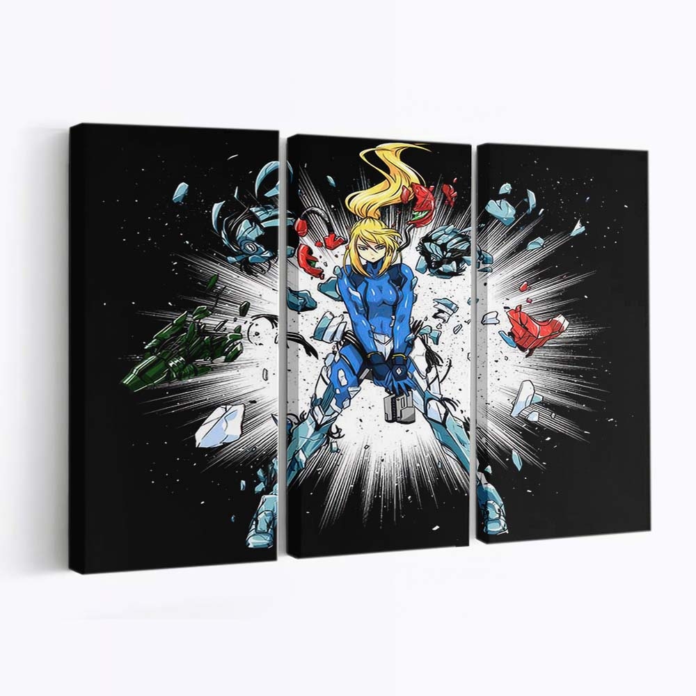 Zerschmettert Leinwandbilder - Wanddeko shattered standard v2