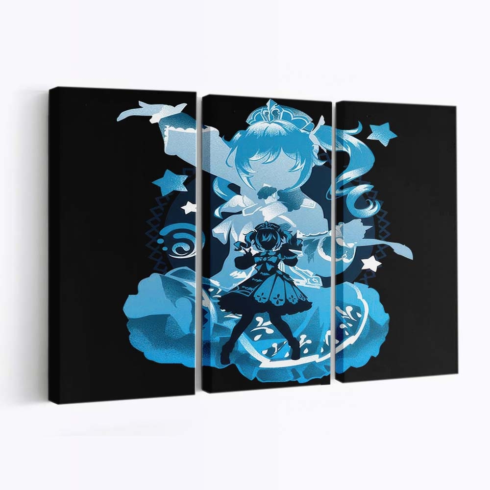 Glänzendes Idol Barbara Leinwandbilder - Wanddeko shining idol barbara standard v2