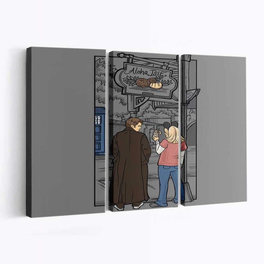 Seitentrip Leinwandbilder - Wanddeko side trip standard v2