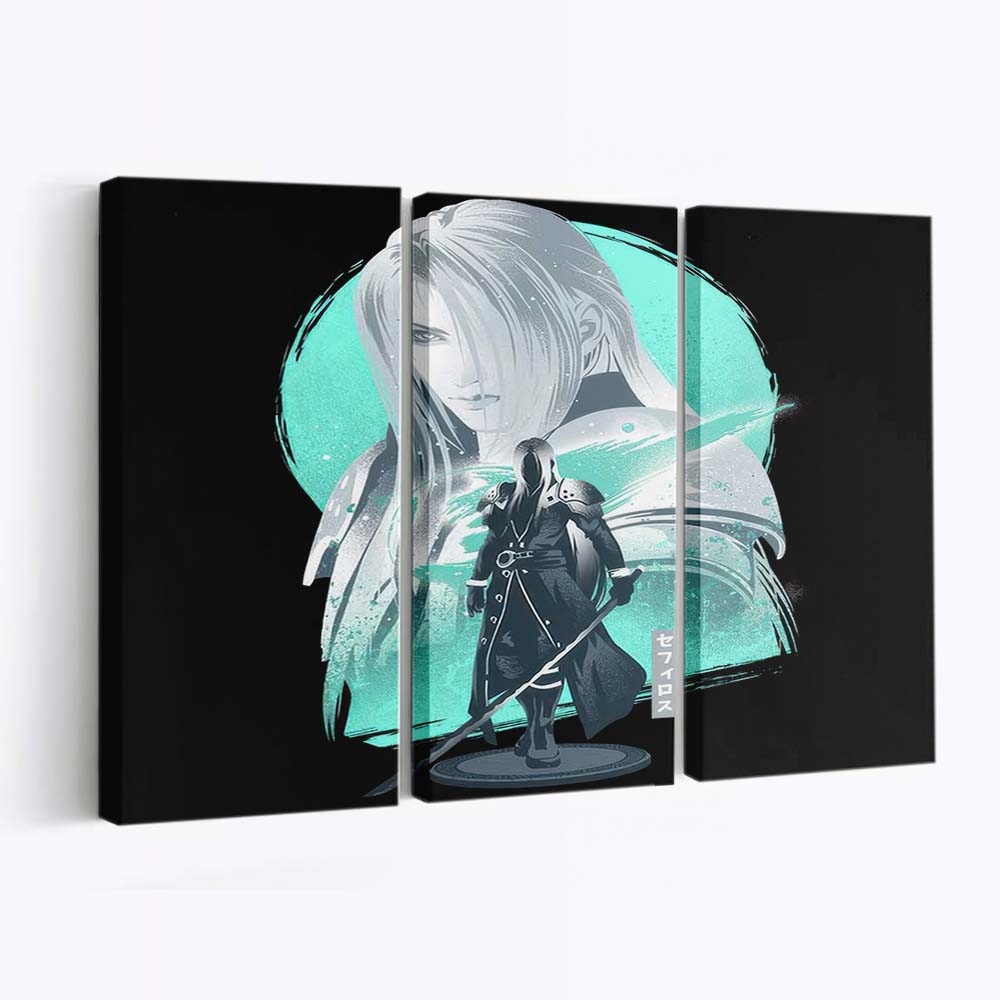 Silberhaariger Soldat Leinwandbilder - Wanddeko silver haired soldier standard v2