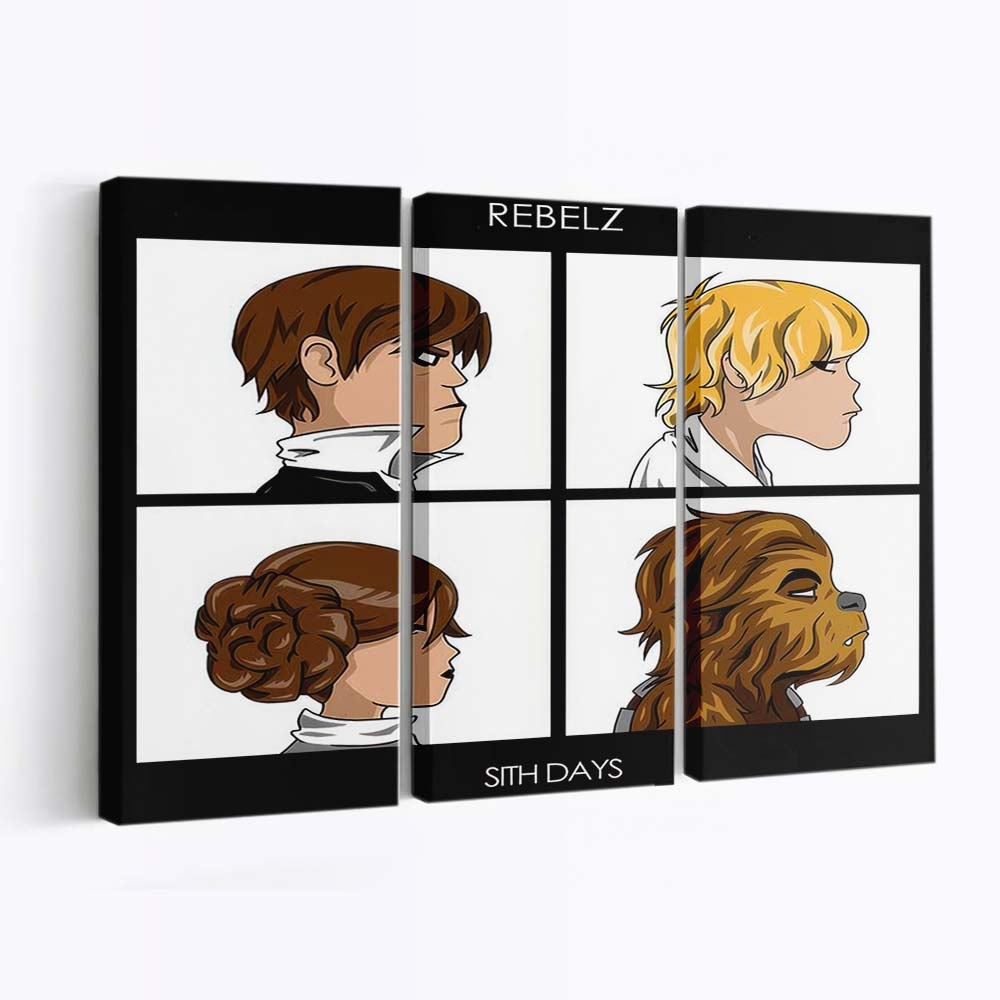 Sith-Tage Leinwandbilder - Wanddeko sith days standard v2