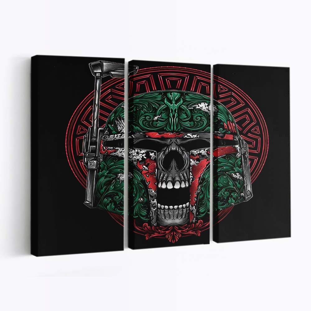 Schädel-Jäger Leinwandbilder - Wanddeko skull hunter standard v2