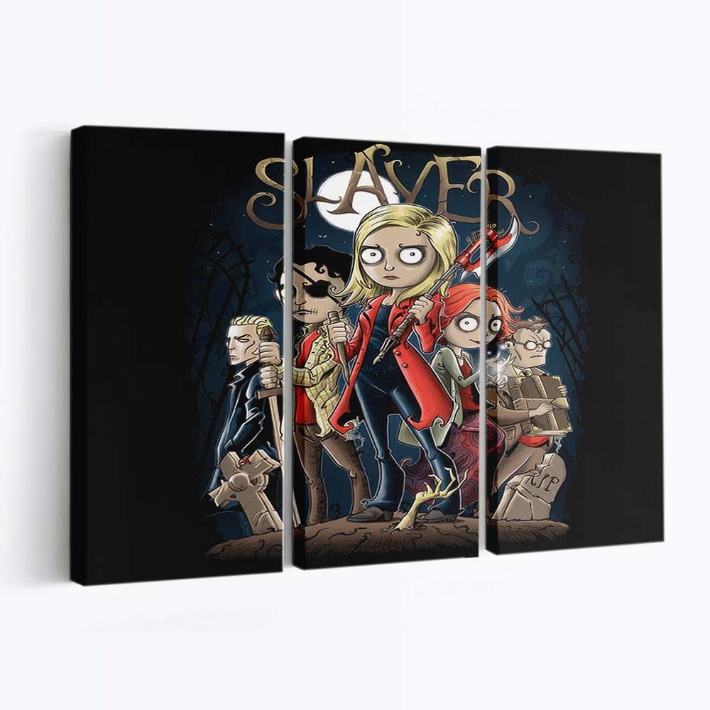 Jägerin Leinwandbilder - Wanddeko slayer standard v2