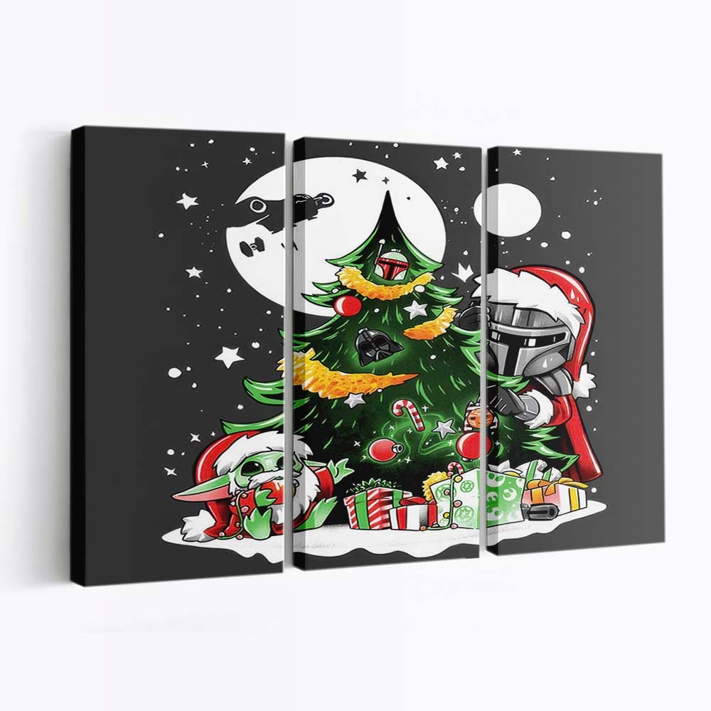 Der Weg der Weihnacht Leinwandbilder - Wanddeko the way of christmas standard v2