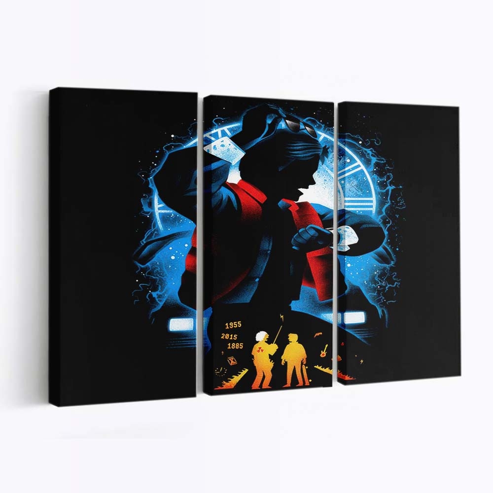 Zeitreisender Leinwandbilder - Wanddeko time traveler standard v2
