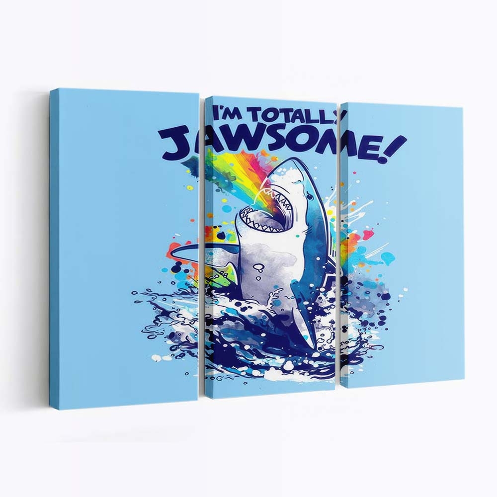 Total köstlich Leinwandbilder - Wanddeko totally jawsome standard v2