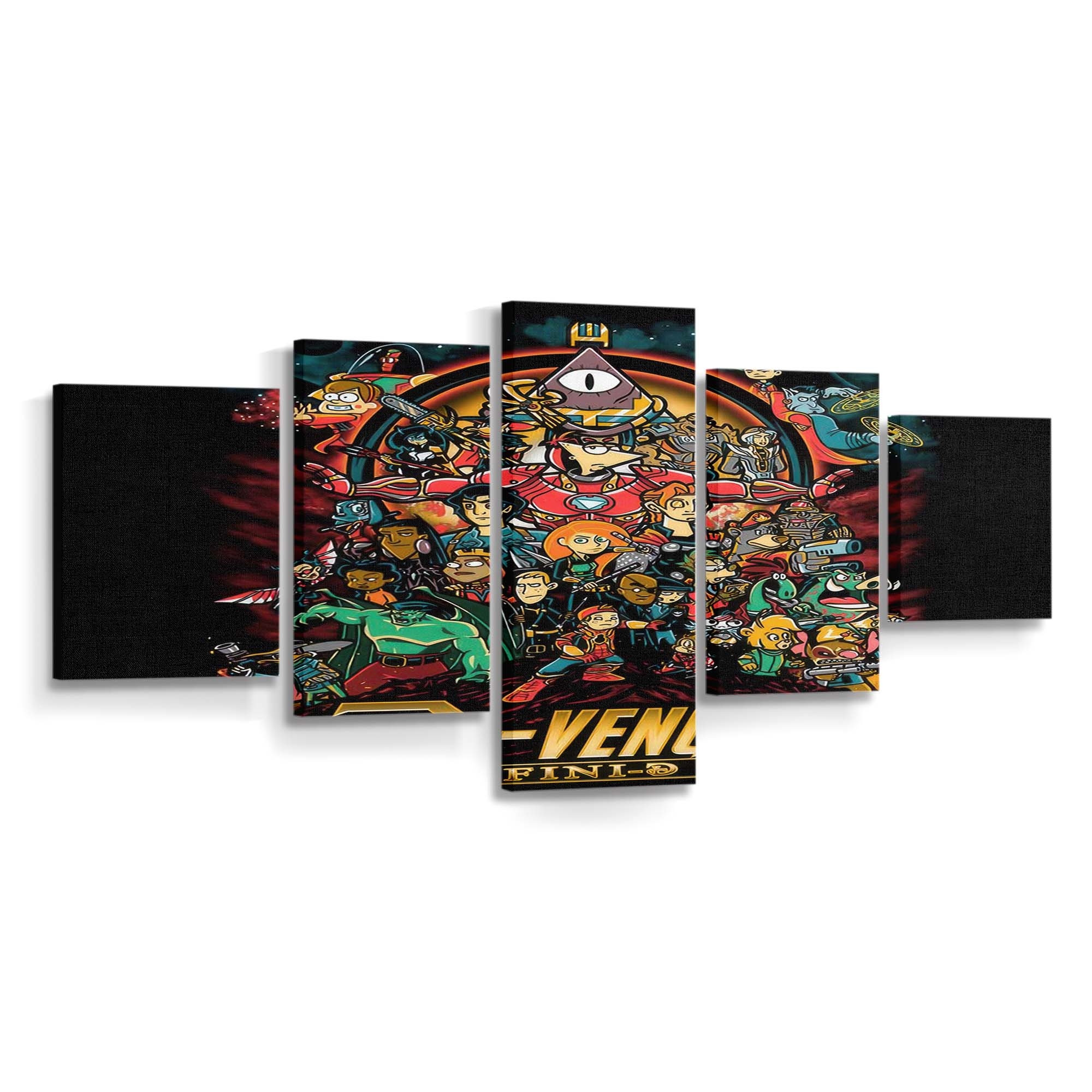 Infini-d Krieg Leinwandbilder - Wanddeko 4 infini d war standard v2