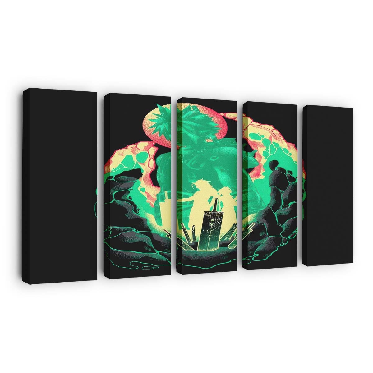 Buster Sword Nachfolger Leinwandbilder - Wanddeko buster sword successor standard v2