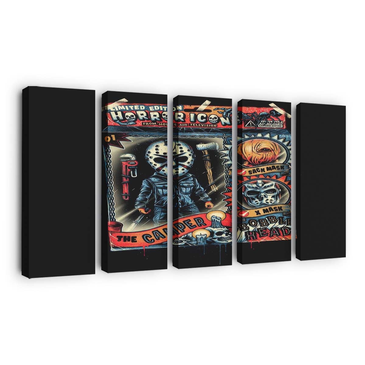 Camper Bommel Leinwandbilder - Wanddeko camper bobble standard v2