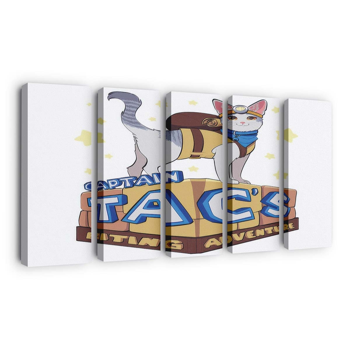 Kapitän Tac Leinwandbilder - Wanddeko captain tac standard v2