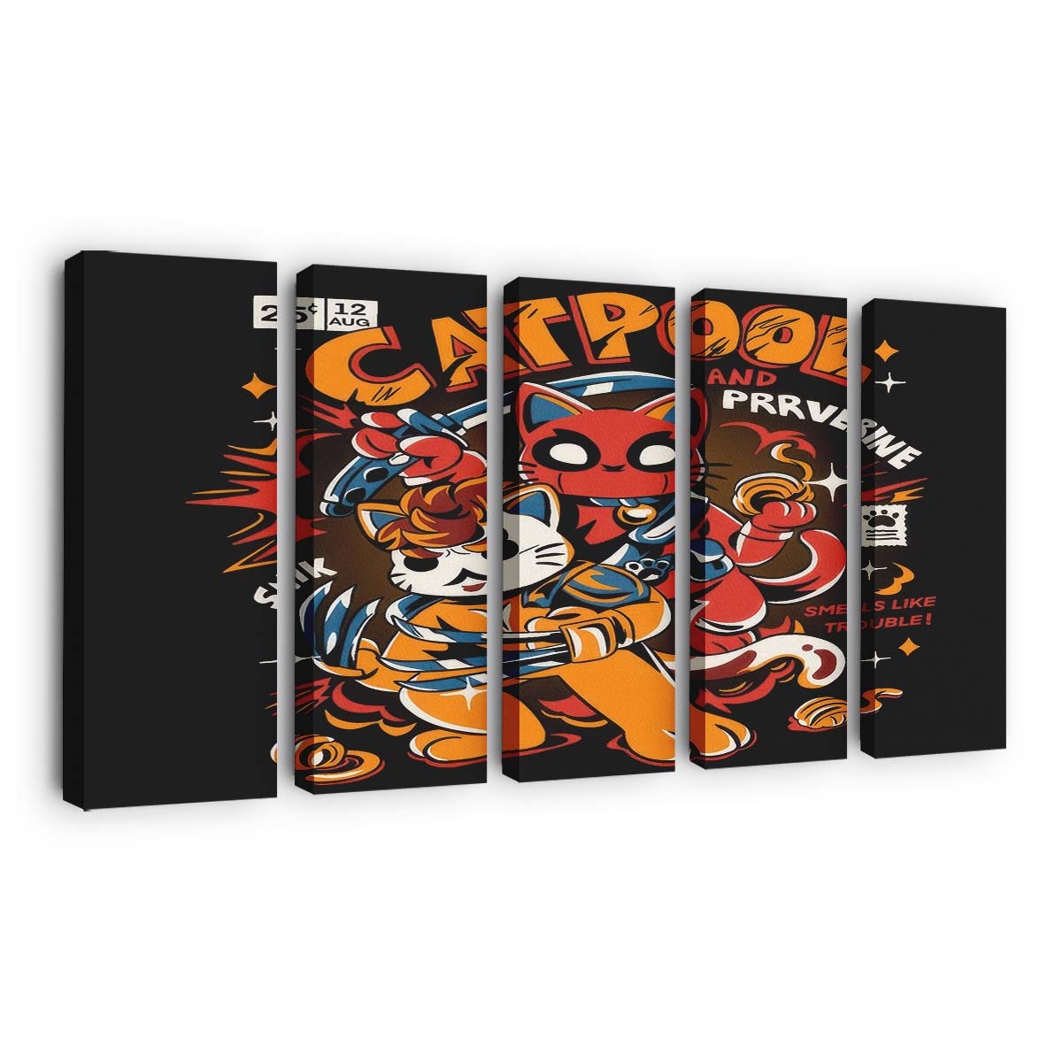 Katzenpool Leinwandbilder - Wanddeko catpool standard v2