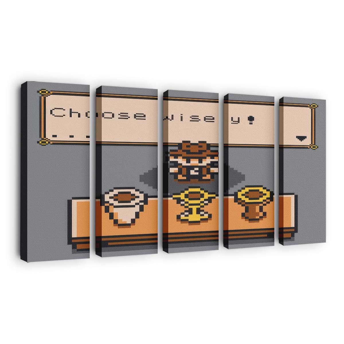 Wähle deinen Gral Leinwandbilder - Wanddeko choose your grail standard v2