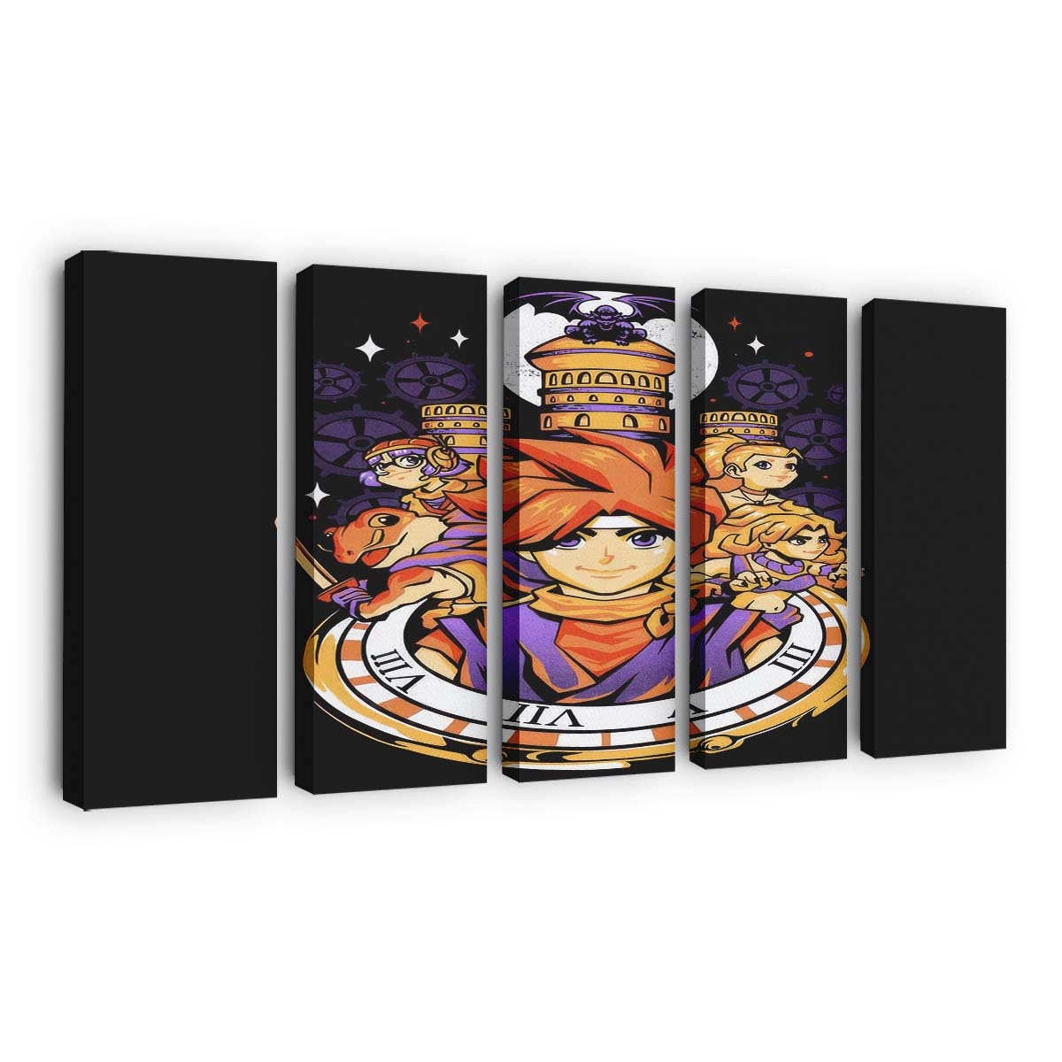 Chrono-Reisende Leinwandbilder - Wanddeko chrono travelers standard v2