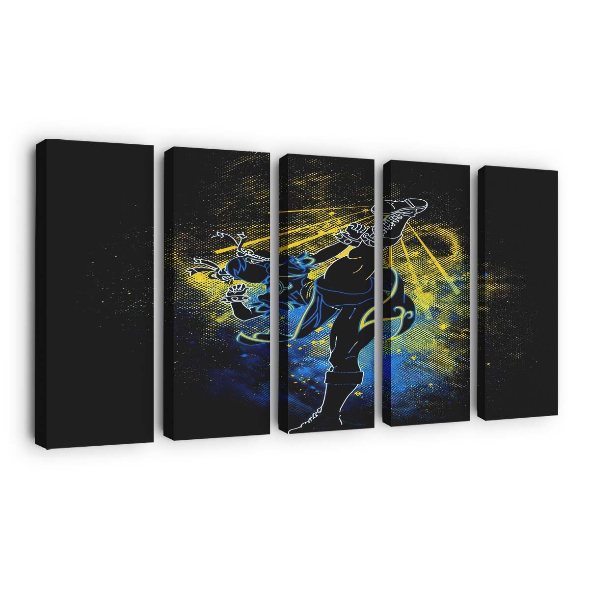 Chun Li Kunst Leinwandbilder - Wanddeko chun li art standard v2