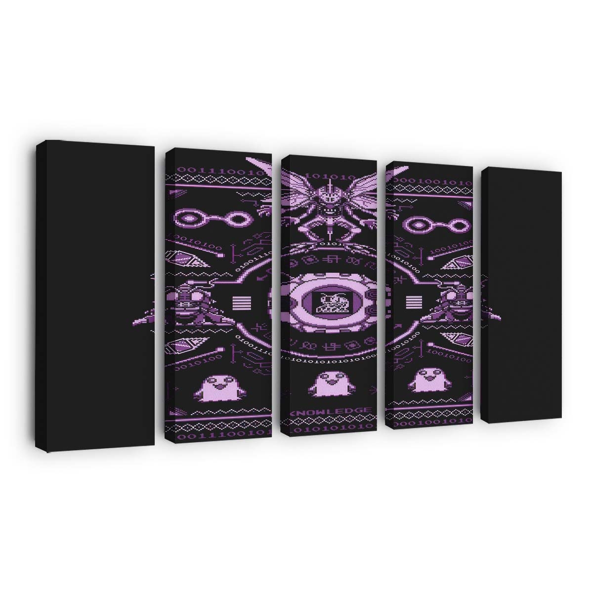 Digitales Wissen Pullover Leinwandbilder - Wanddeko digital knowledge sweater standard v2