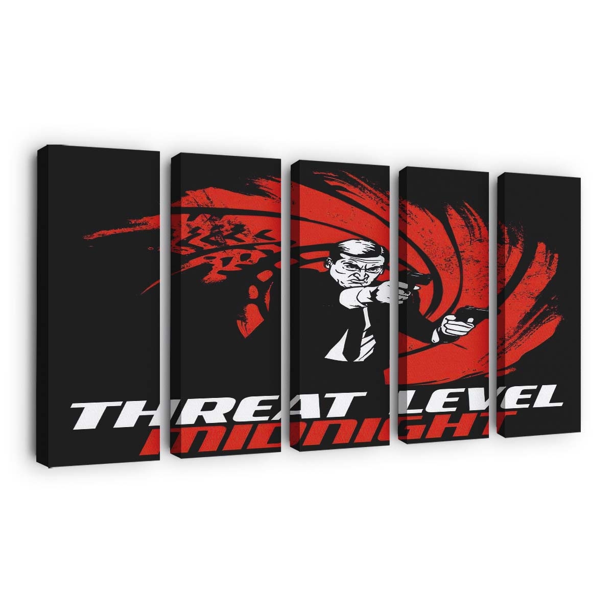 Double O Bedrohung Leinwandbilder - Wanddeko double o threat standard v2