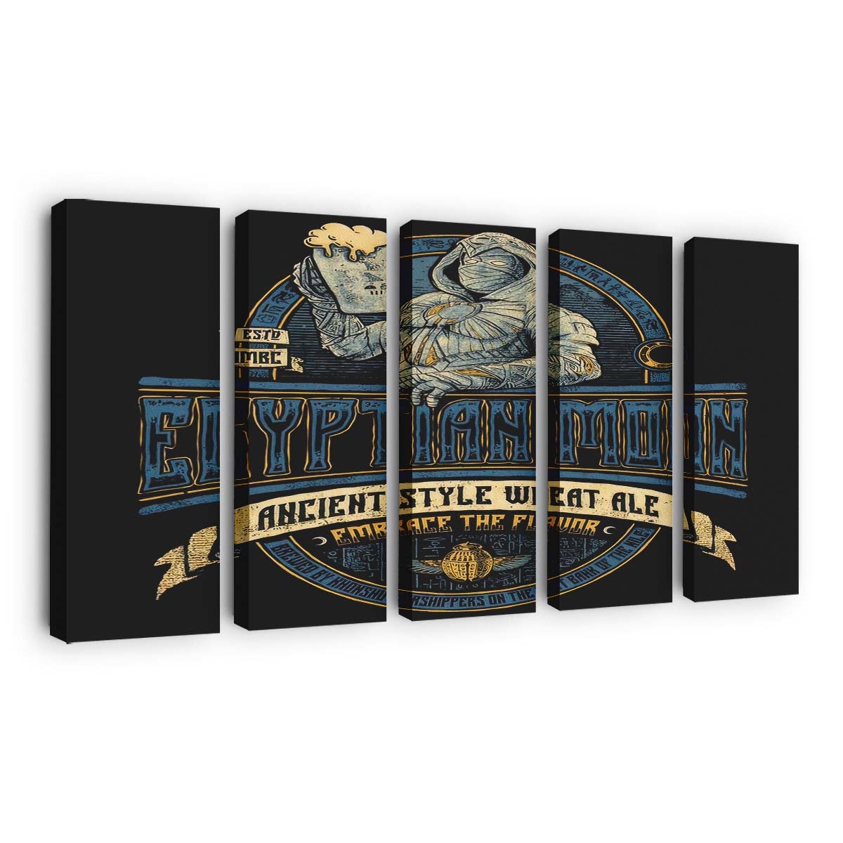 Ägyptisches Mondbier Leinwandbilder - Wanddeko egyptian moon ale standard v2