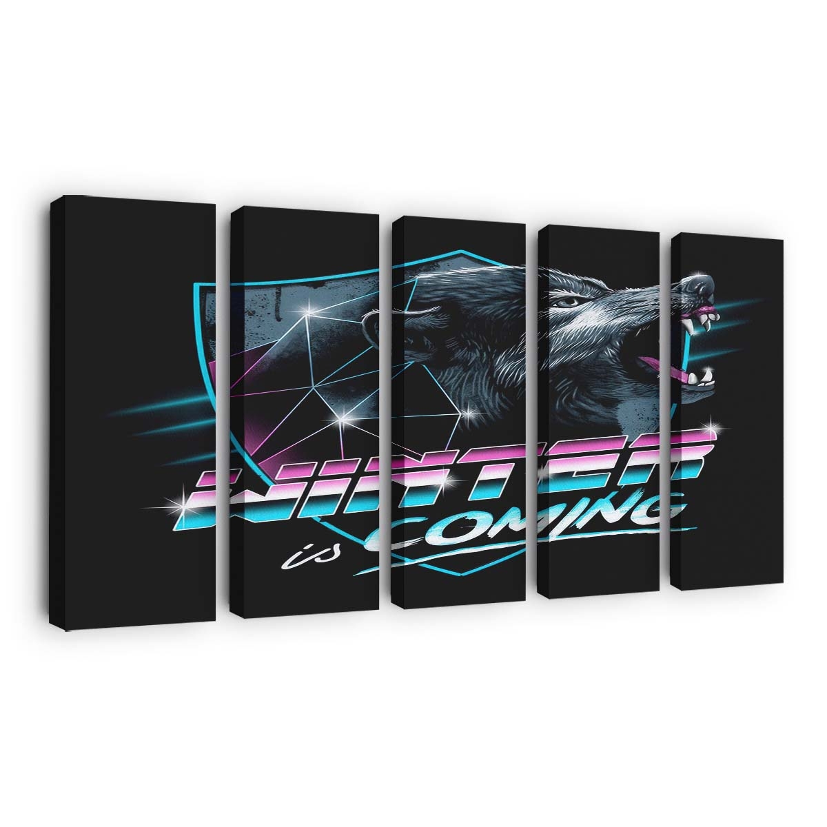 Epischer Winter Leinwandbilder - Wanddeko epic winter standard v2