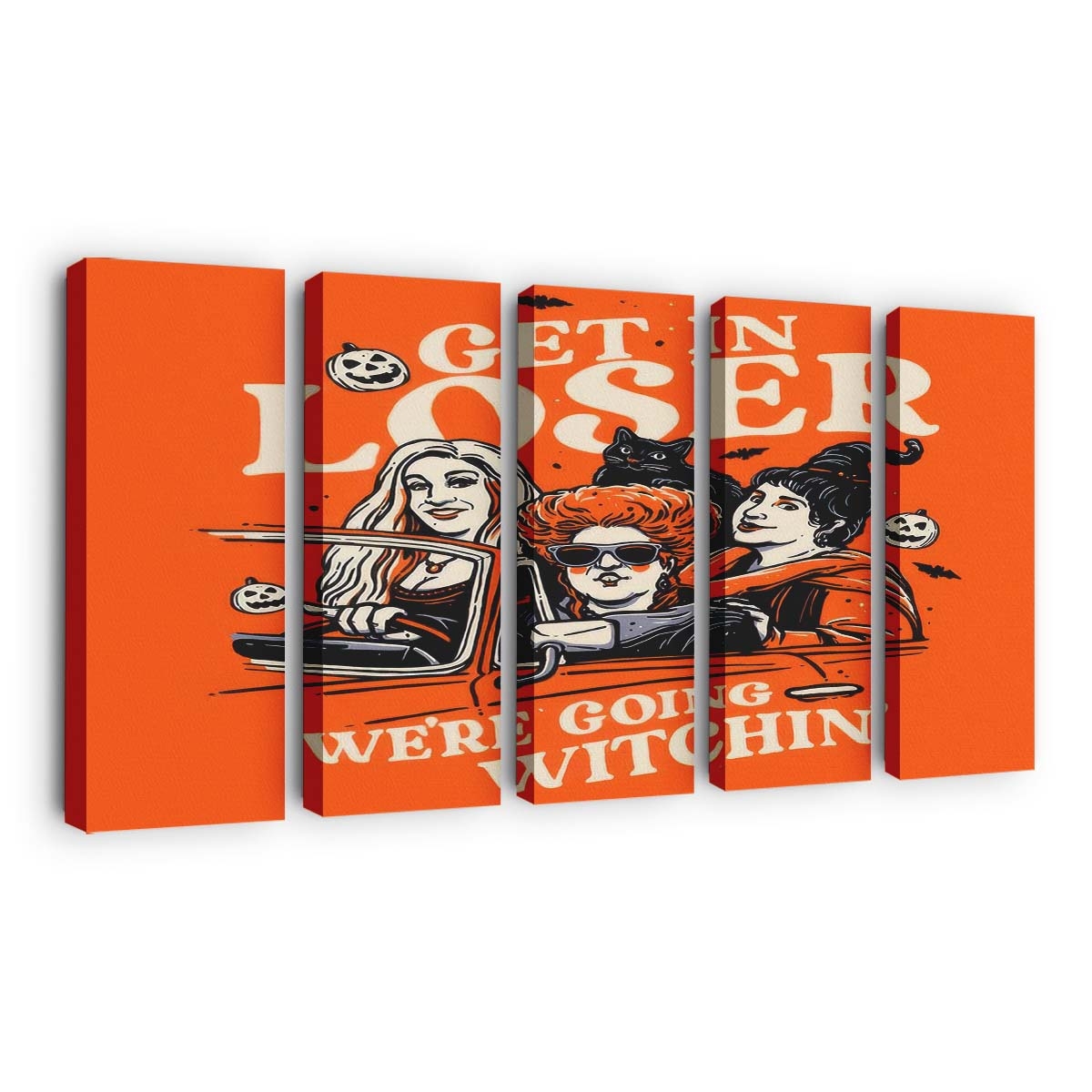 Verlierer einsteigen Leinwandbilder - Wanddeko get in loser standard v2