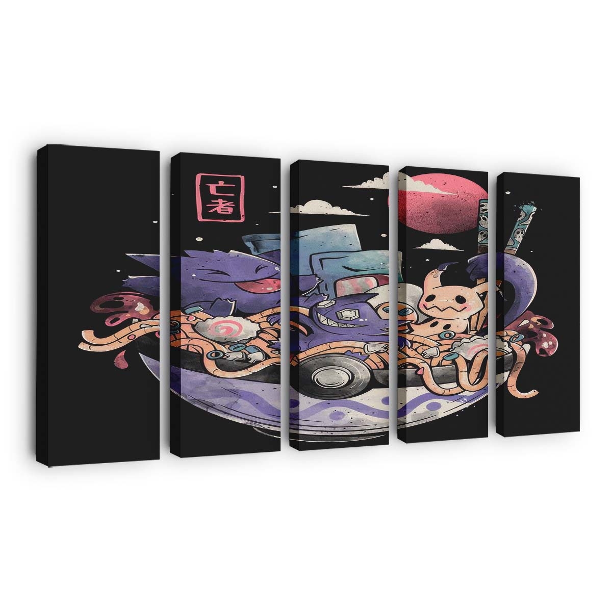 Geister-Schale Leinwandbilder - Wanddeko ghost bowl standard v2