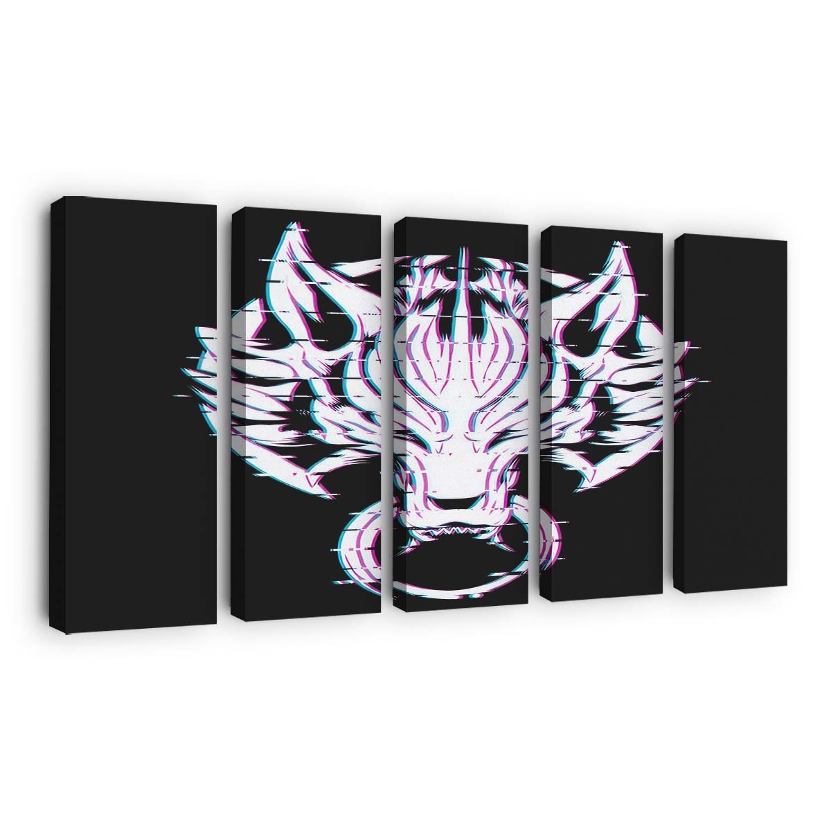 Glitch-Fantasie Leinwandbilder - Wanddeko glitch fantasy standard v2