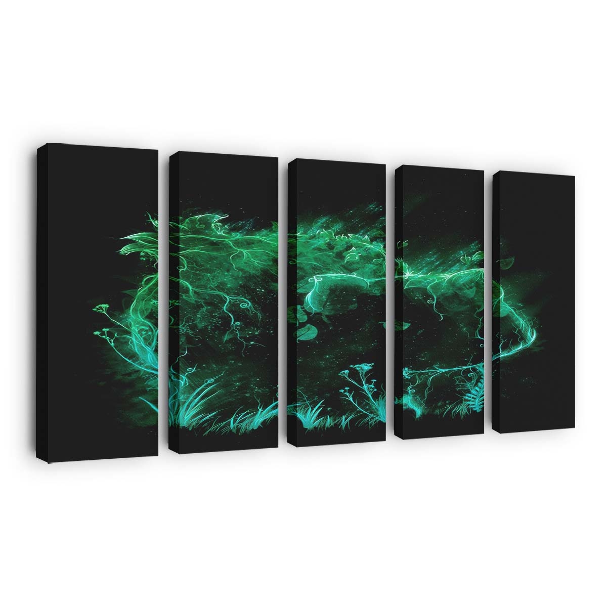 Gras-Typ Leinwandbilder - Wanddeko grass type standard v2