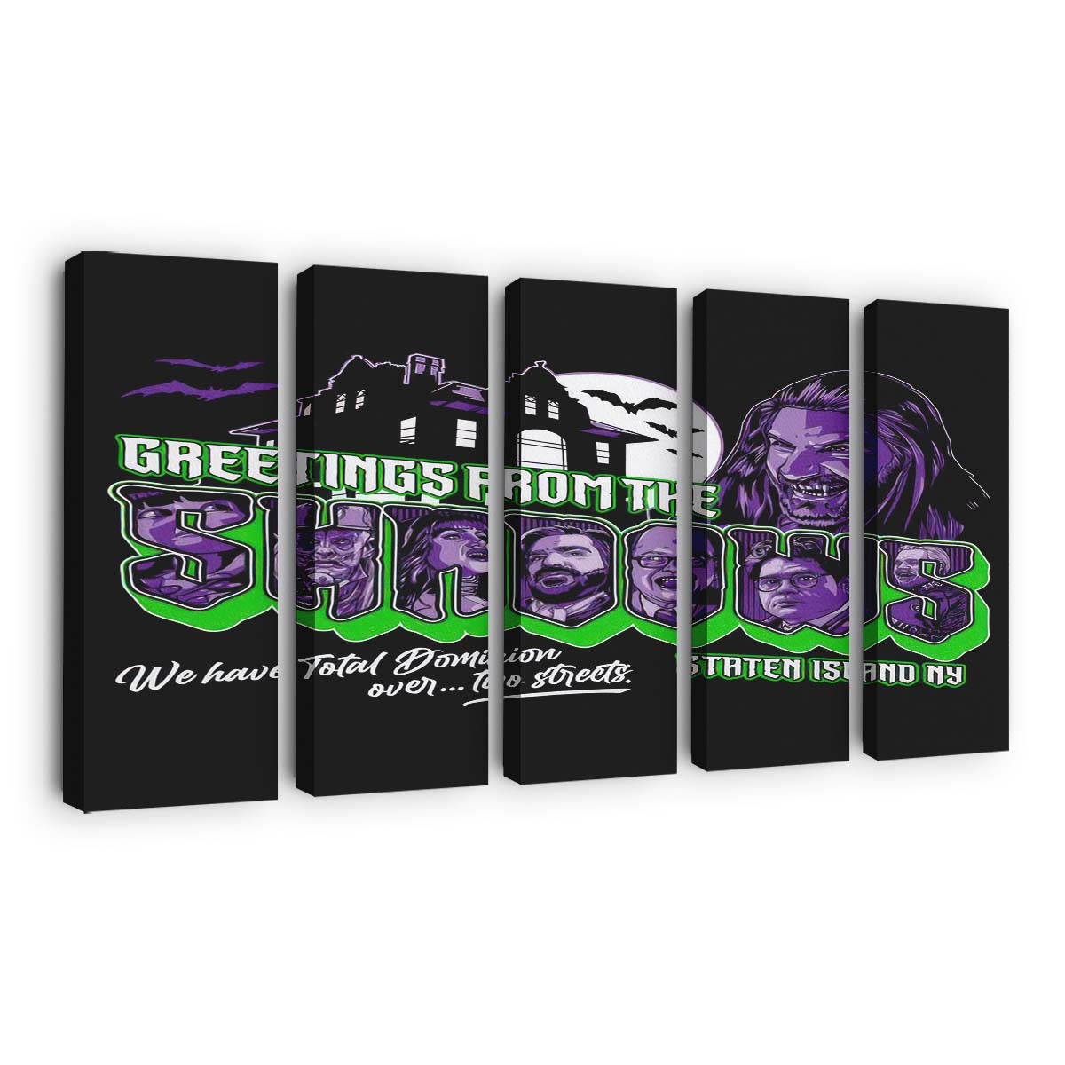 Grüße aus The Shadows Leinwandbilder - Wanddeko greetings from the shadows standard v2