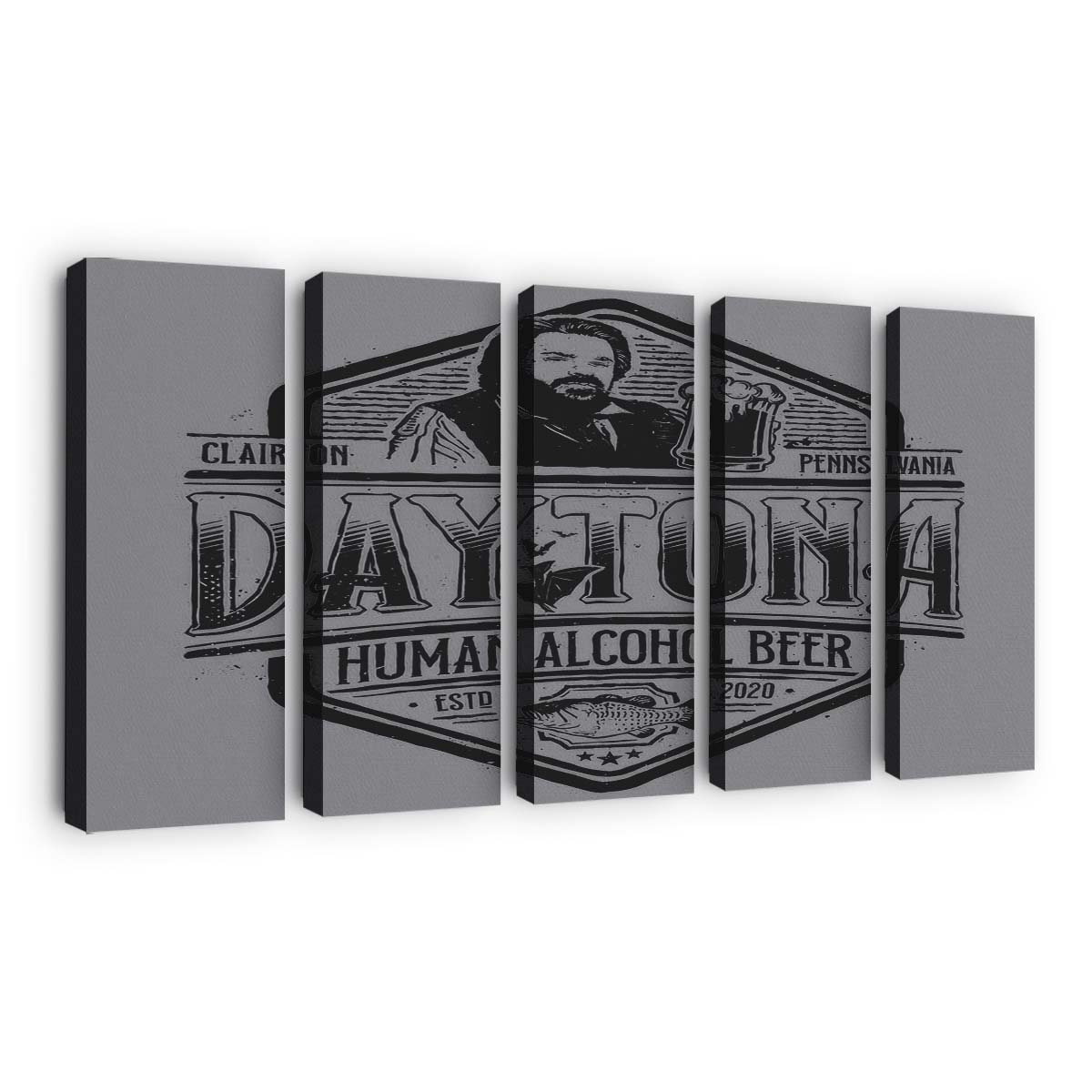 Menschliches Alkohol-Bier Leinwandbilder - Wanddeko human alcohol beer standard v2