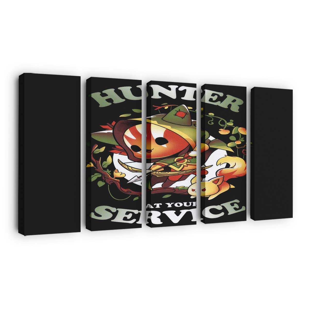 Jäger zu Ihren Diensten Leinwandbilder - Wanddeko hunter at your service standard v2