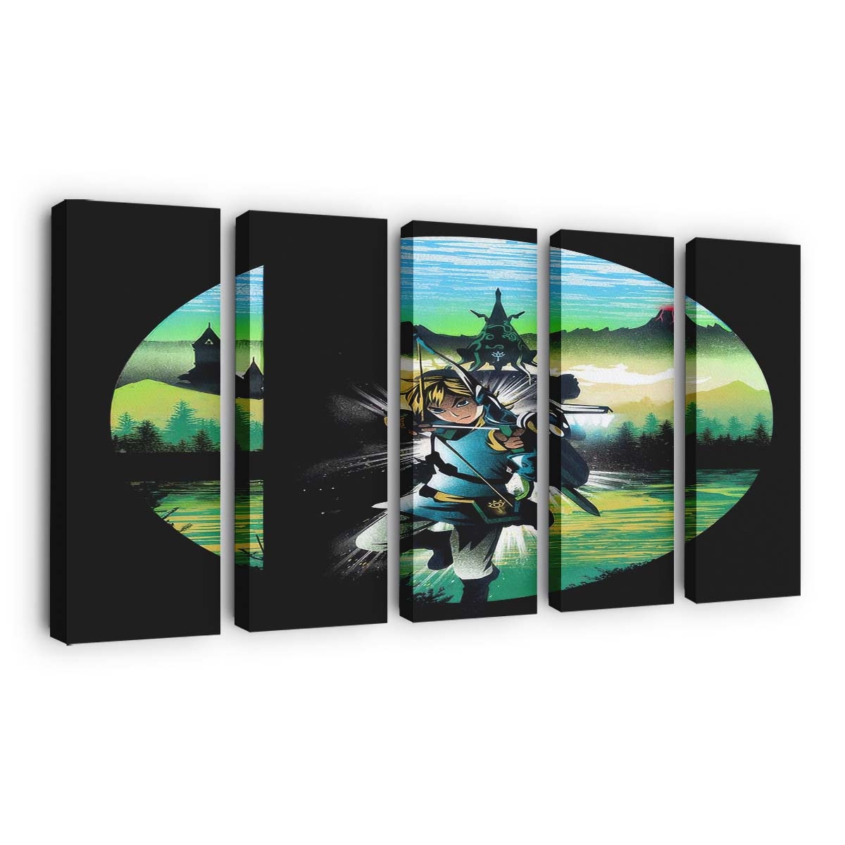 Hylianische Zerschlagung Leinwandbilder - Wanddeko hylian smash standard v2