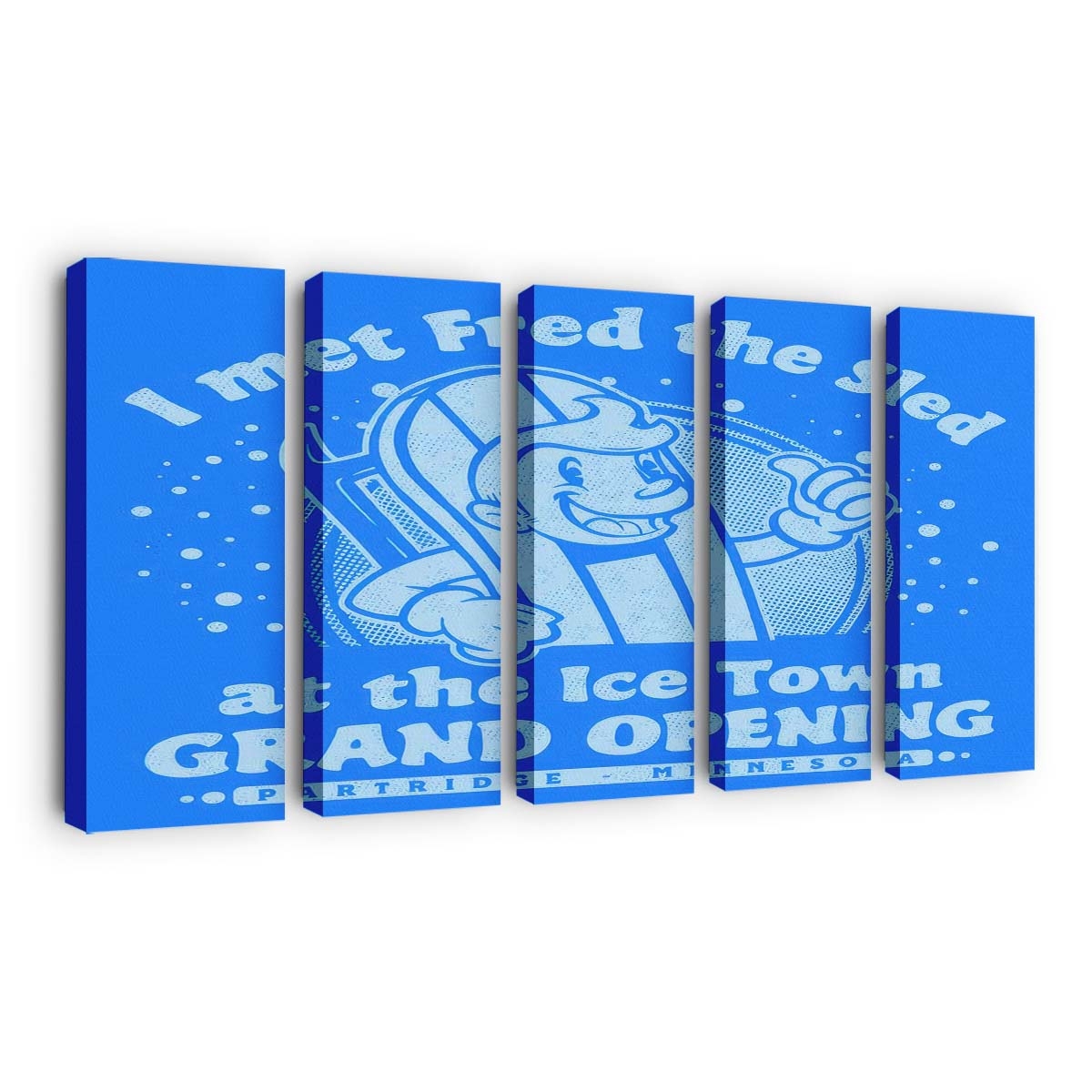 Ich traf Fred Leinwandbilder - Wanddeko i met fred standard v2