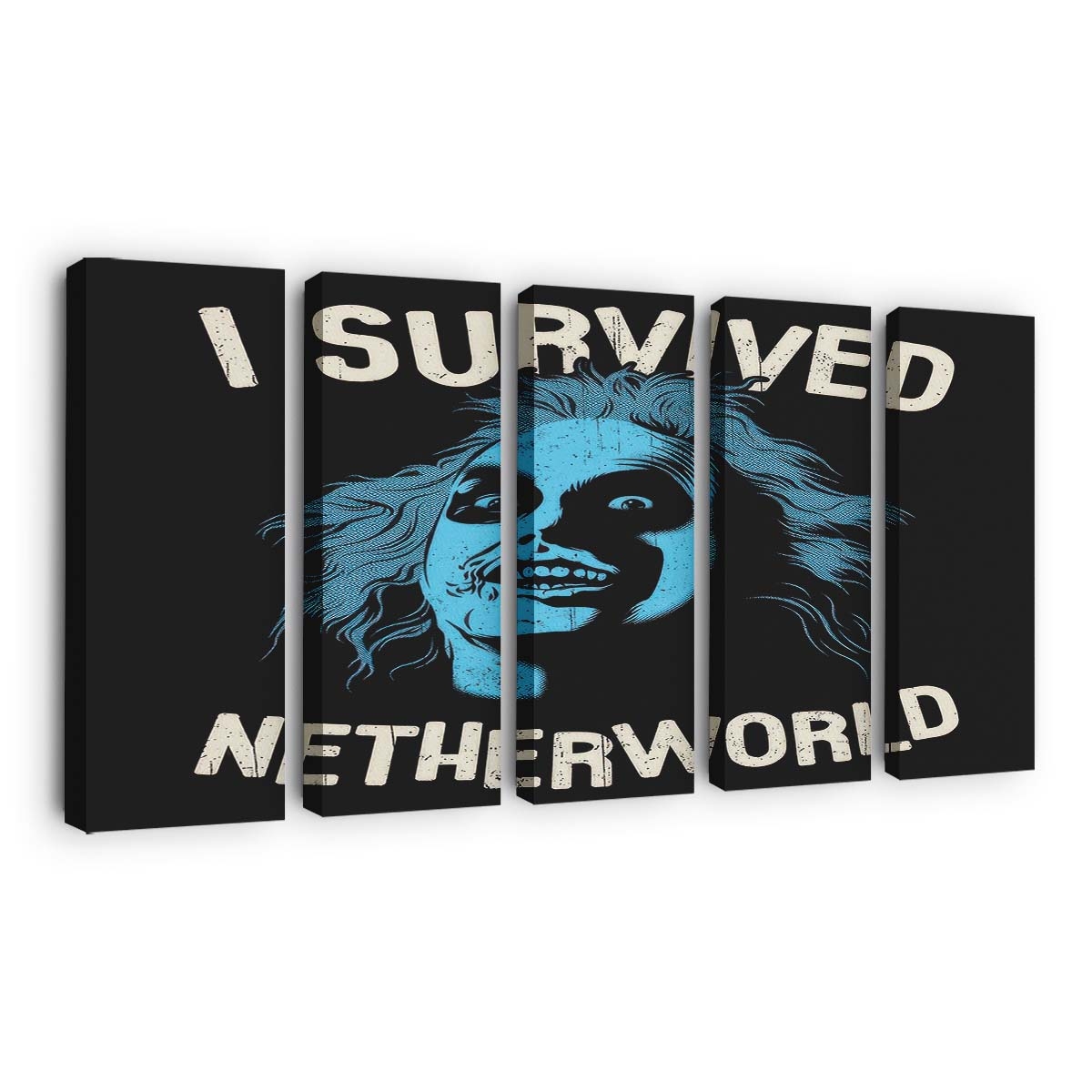 Ich habe die Netherwelt überlebt Leinwandbilder - Wanddeko i survived netherworld standard v2