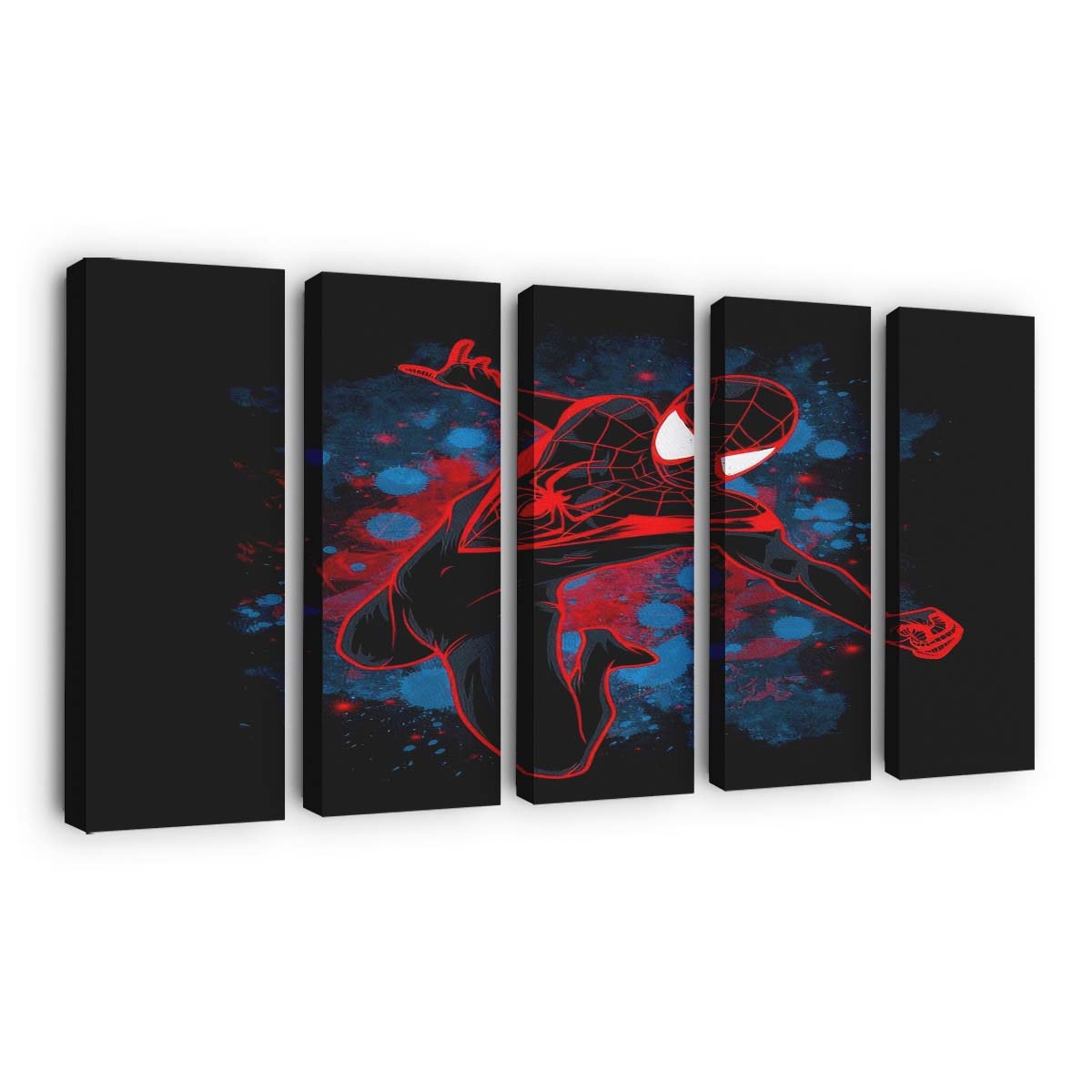 Eingefärbter Morales Leinwandbilder - Wanddeko inked morales standard v2