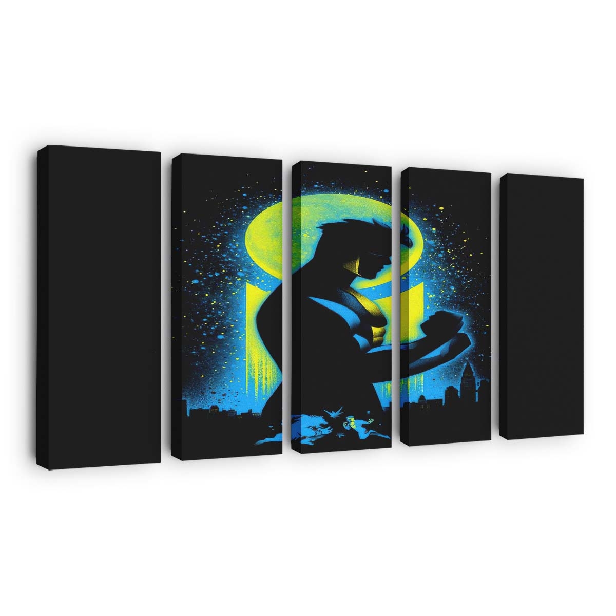 Unbesiegbarer Junge Leinwandbilder - Wanddeko invincible boy standard v2