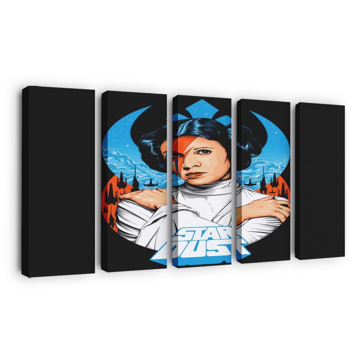 Dame Sternenstaub Leinwandbilder - Wanddeko lady stardust standard v2