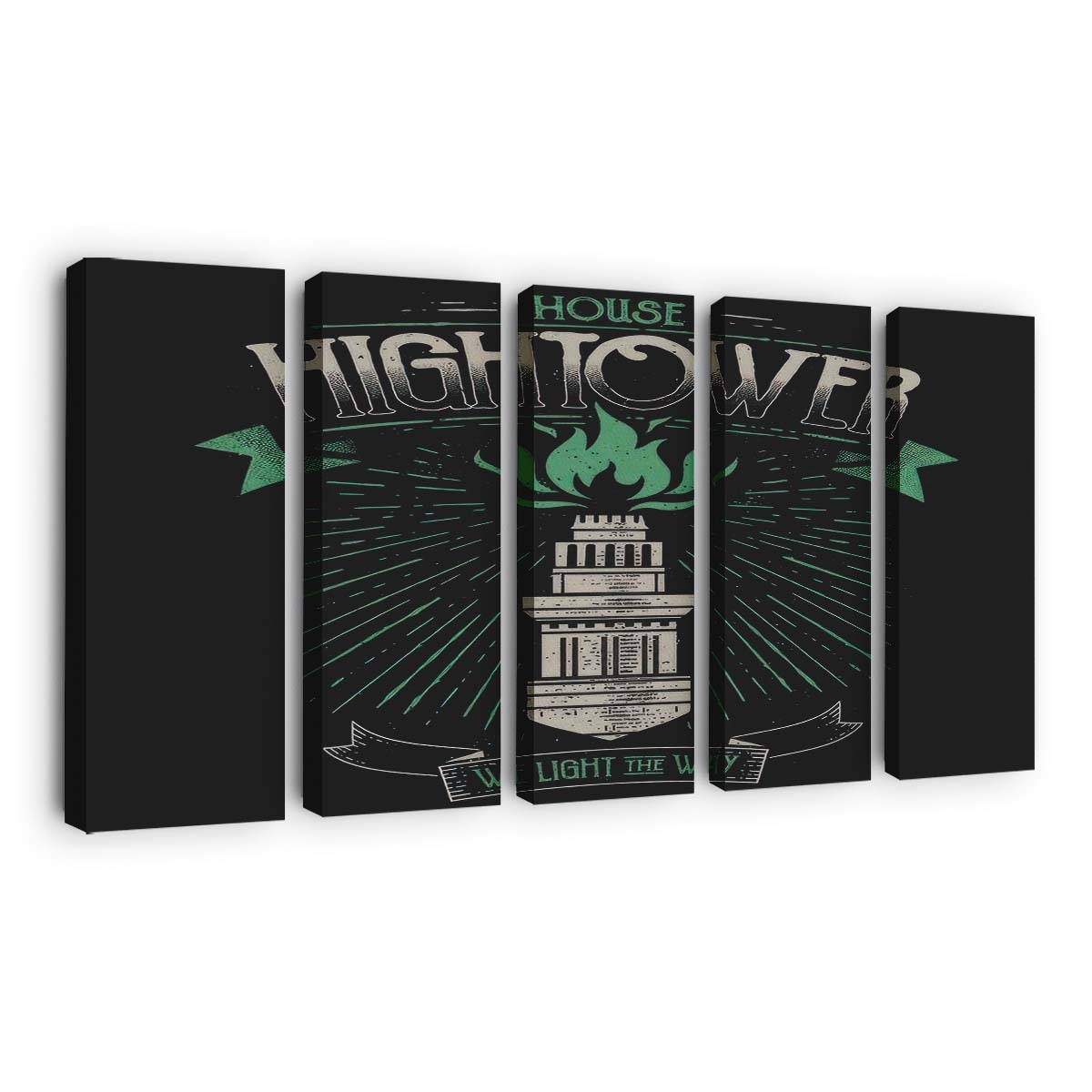 Licht Der Weg Leinwandbilder - Wanddeko light the way standard v2