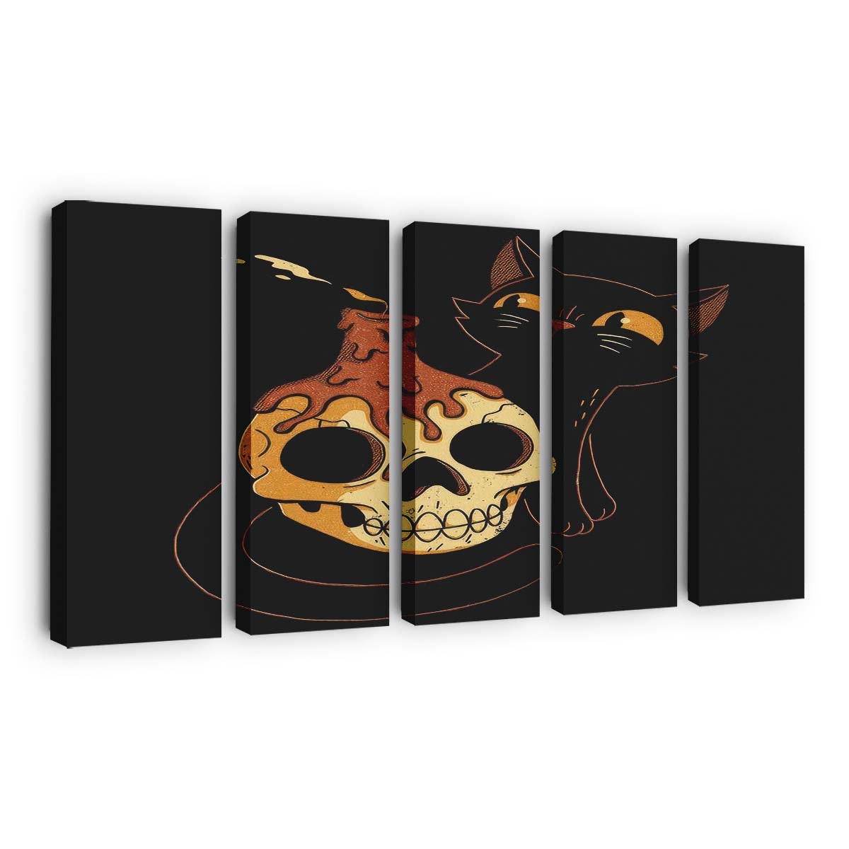 Lichter aus Leinwandbilder - Wanddeko lights out standard v2