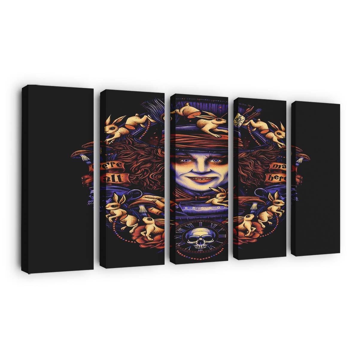 Verrückt nach Hüten Leinwandbilder - Wanddeko mad for hats standard v2