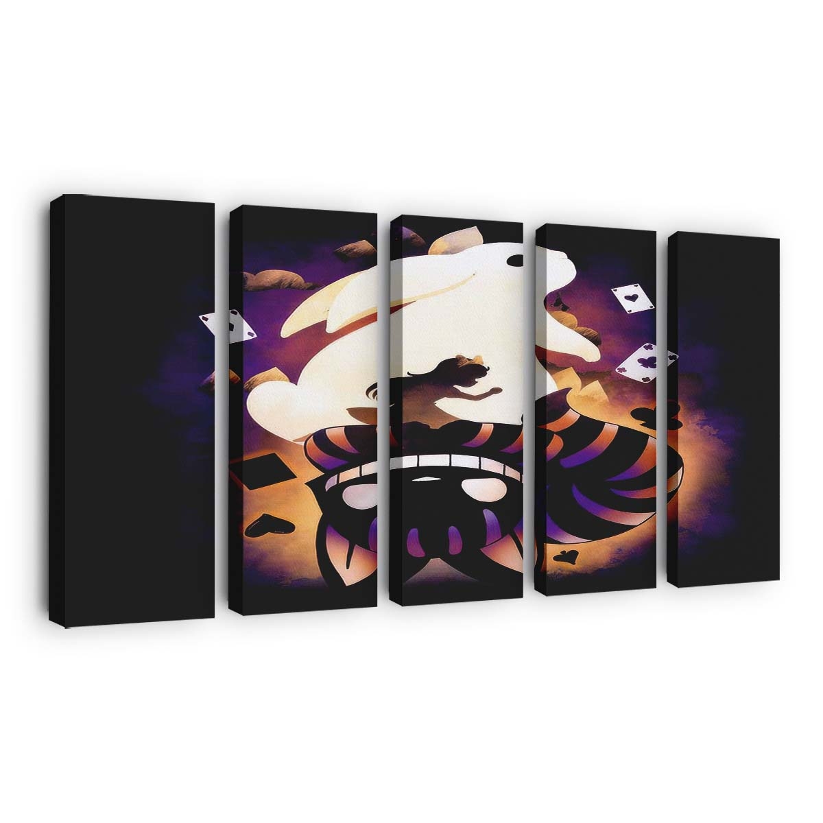 Magisches Kaninchen Leinwandbilder - Wanddeko magical rabbit standard v2