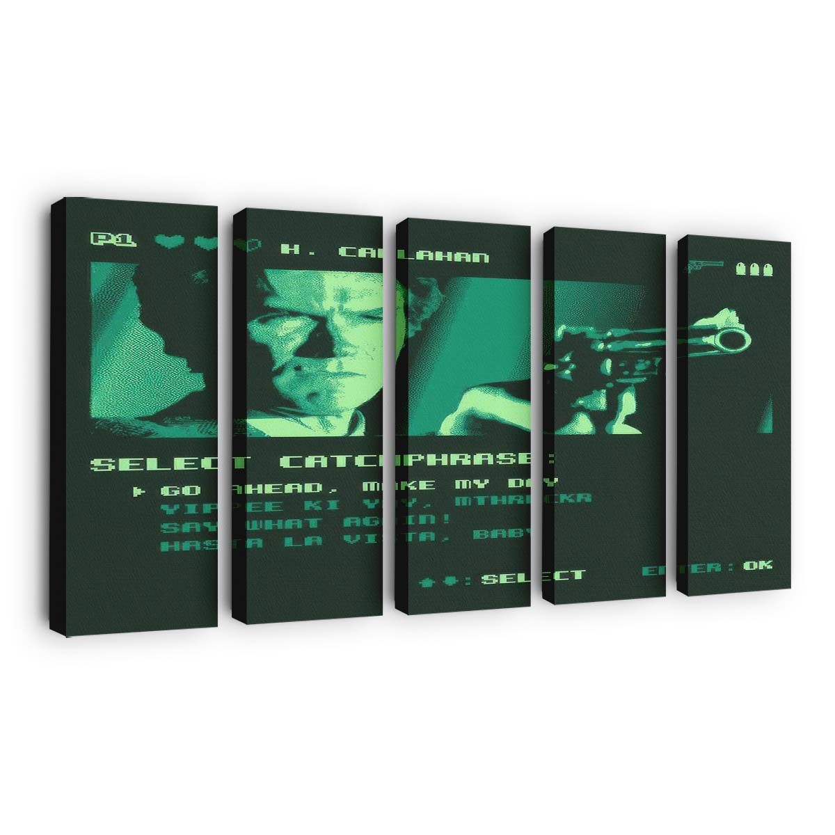 Mache meinen Tag Leinwandbilder - Wanddeko make my day standard v2