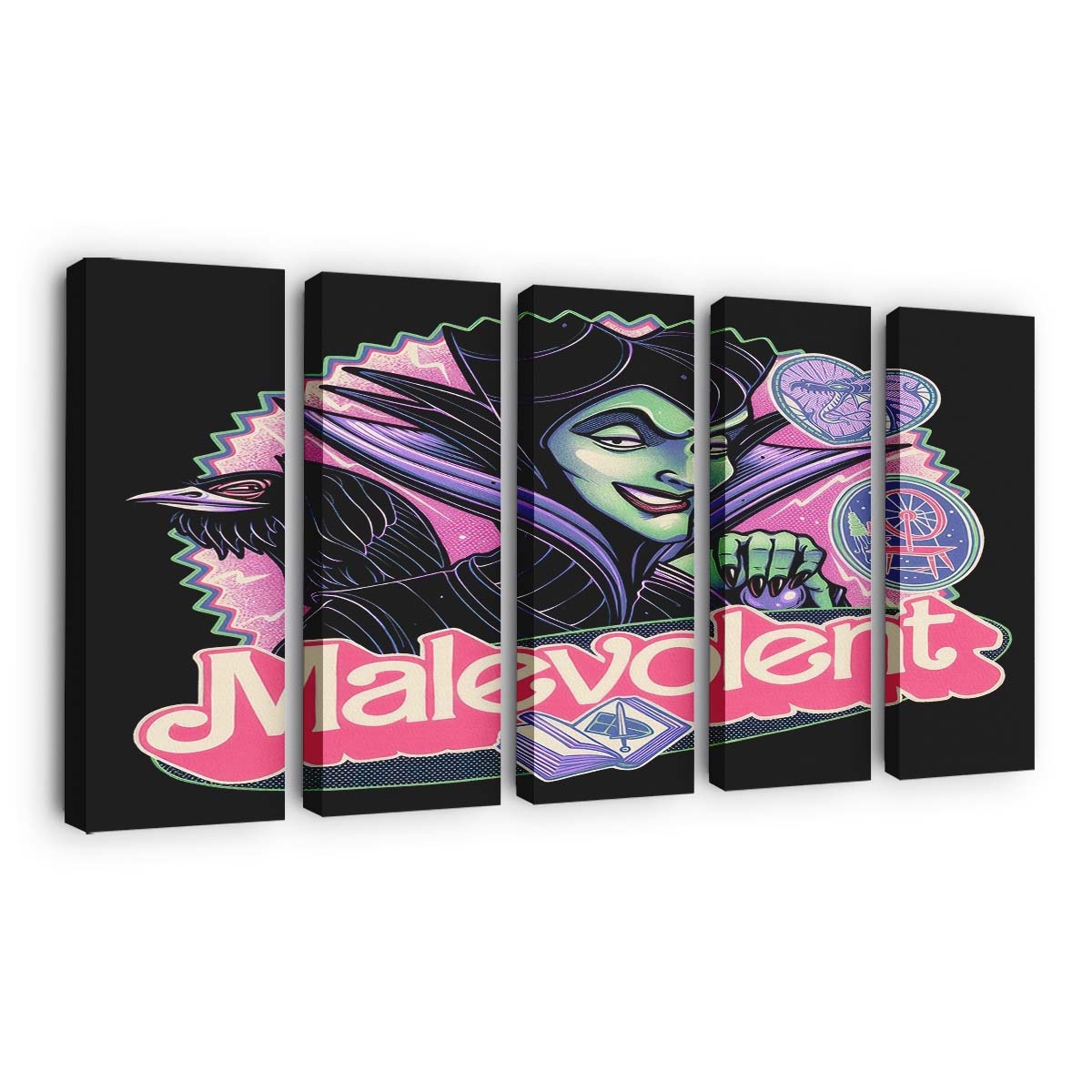 Böswillige Hexe Leinwandbilder - Wanddeko malevolent witch standard v2