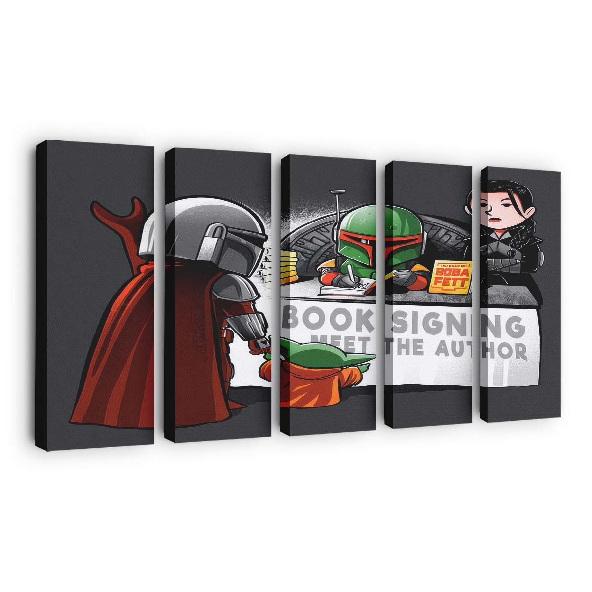 Treffen Sie den Autor Leinwandbilder - Wanddeko meet the author standard v2