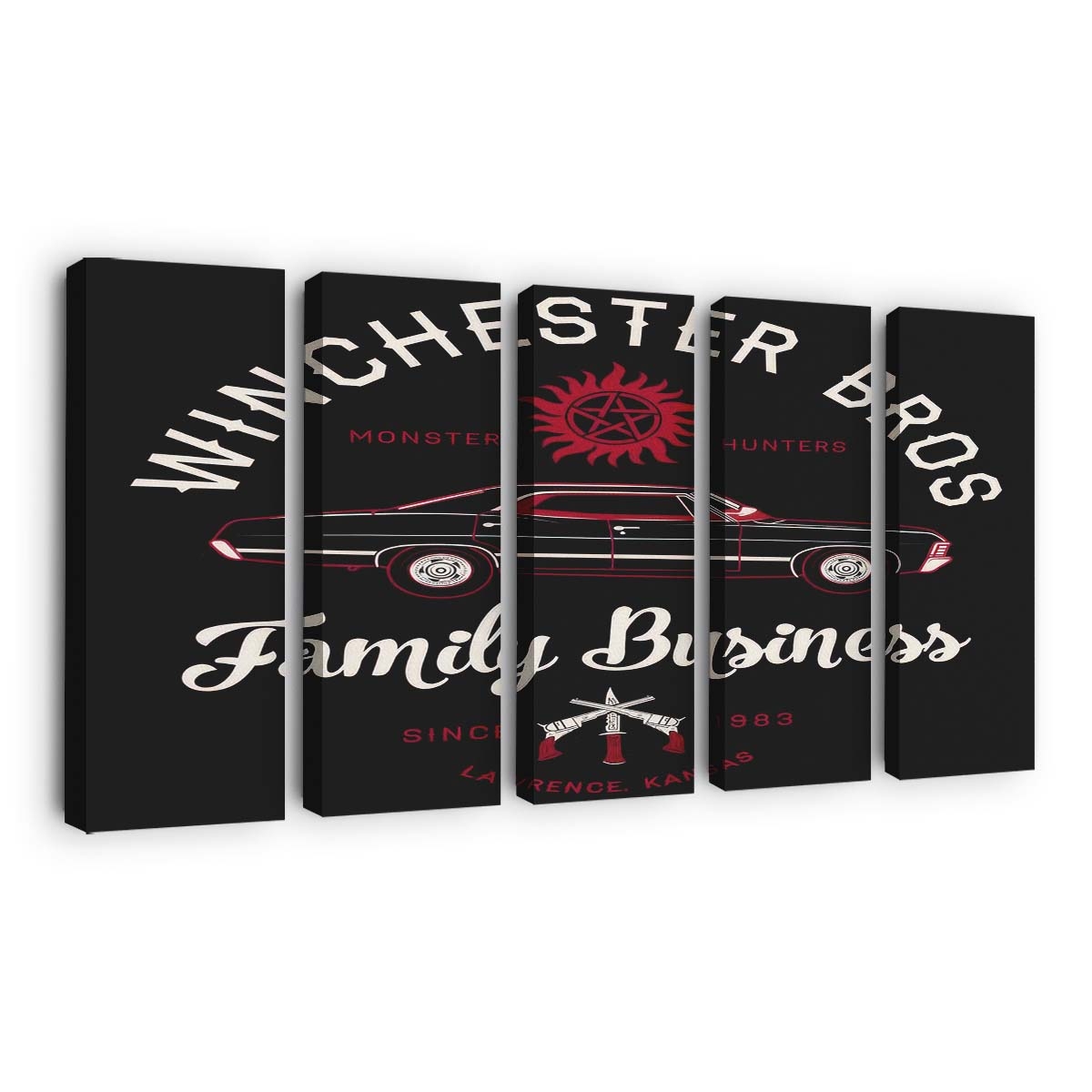 Monster-Jäger Leinwandbilder - Wanddeko monster hunters standard v2