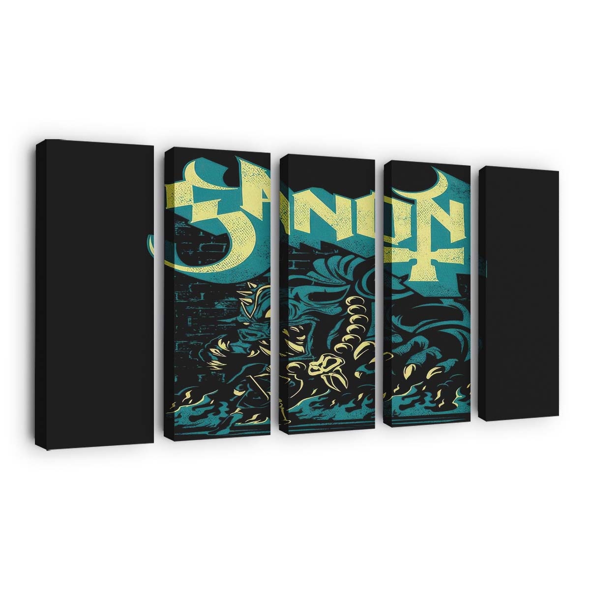 Monströser Fürst der Finsternis Leinwandbilder - Wanddeko monstrous prince of darkness standard v2