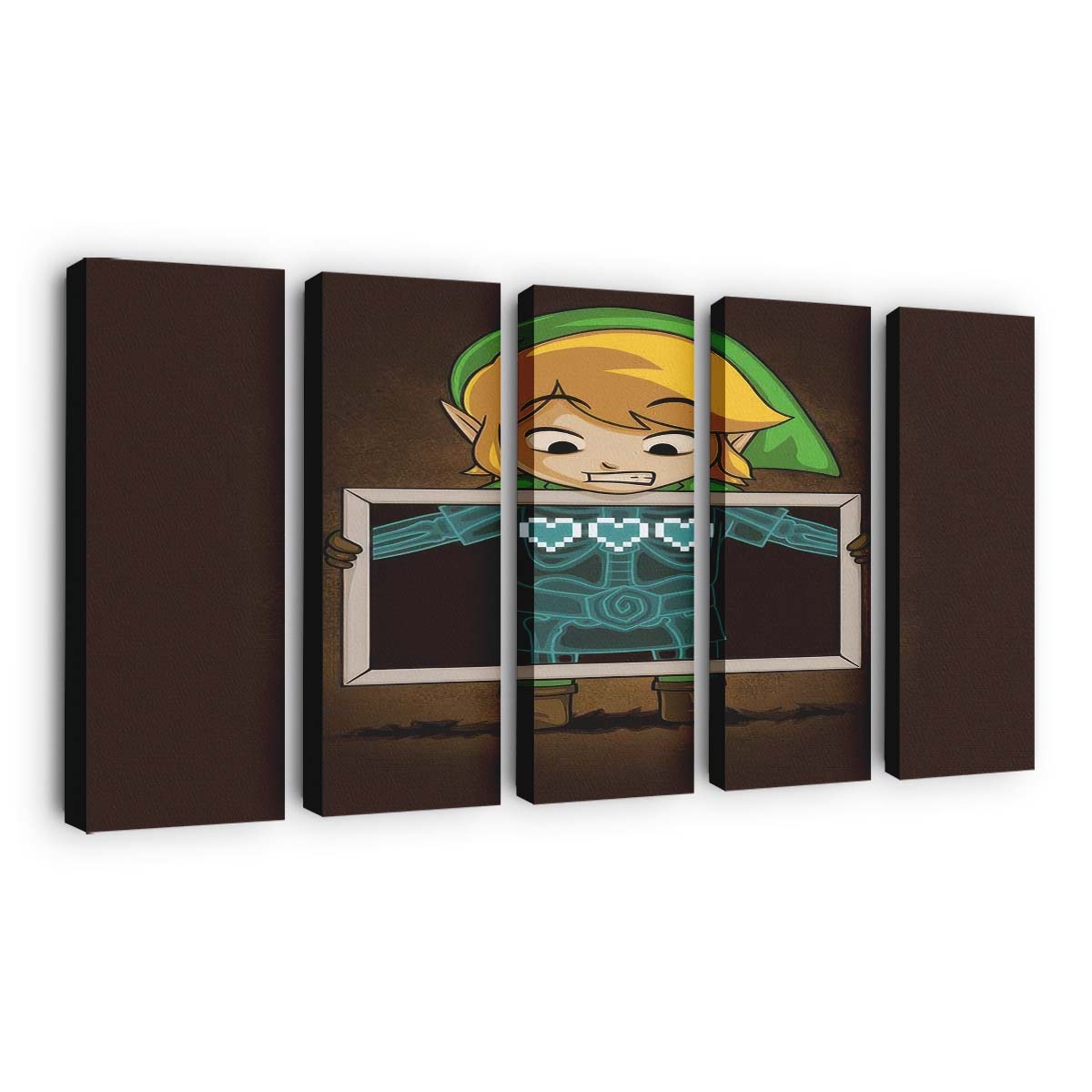 Mehrere Herzen Leinwandbilder - Wanddeko multiple hearts standard v2