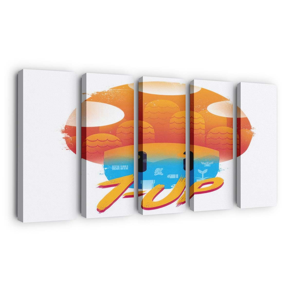 Pilz-Abenteuer Leinwandbilder - Wanddeko mushroom adventures standard v2