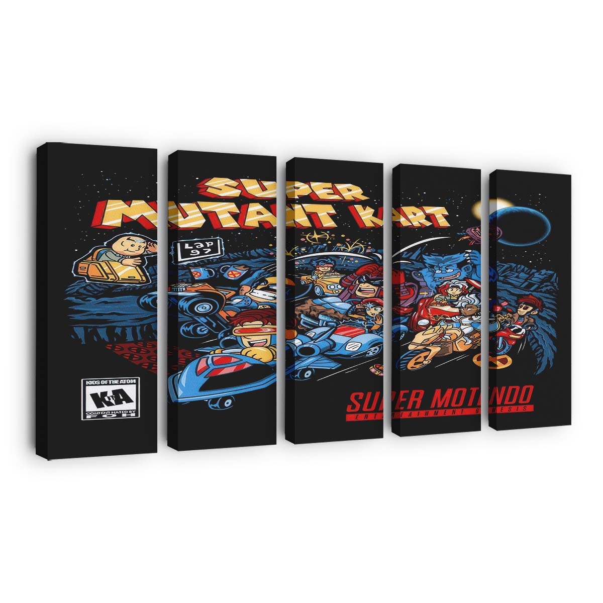 Mutant Kart Leinwandbilder - Wanddeko mutant kart standard v2